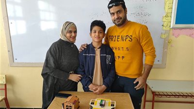 صور| يوسف رامي المبتكر الصغير.. إبداعات مخترع تخطت حدود عمره