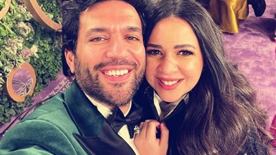 إيمي سمير غانم تهنئ زوجها حسن الرداد بعيد ميلاده بطريقتها (فيديوجراف)