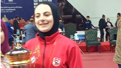 دينا مشرف: فوزنا بالبطولة العربية والمباراة النهائية كانت صعبة لهذا السبب( فيديو)