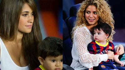 أنتونيلا زوجة ميسي تداوي جراح شاكيرا في 2023