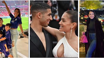«ميسي ورونالدو وجريزمان» زوجات قدن لاعبي كرة القدم للعالمية