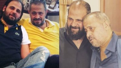 تصرف صادم من هيفاء وهبي وأحلام في عزاء وديع جورج وسوف (فيديو وصور)