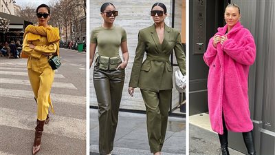 بينها الزيتي والبني.. ألوان تتصدر موضة ملابس شتاء 2023