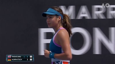 «رغم إصابتها» بطلة أمريكا تبدأ أستراليا المفتوحة بفوز كبير