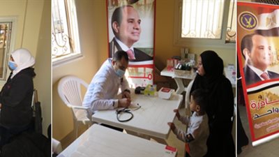 «بمناسبة عيد الشرطة» قافلة لتوزيع المساعدات العينية بالفسطاط