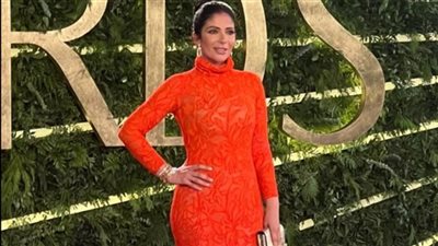 سعر خيالي لفستان منى زكي في مهرجان Joy Awards