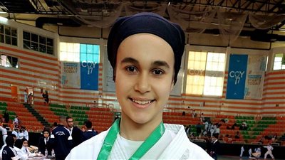 «للمرة السادسة على التوالي» فيروز عمرو تفوز ببطولة جنوب سيناء للكاراتيه