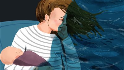 «بعد قتل أم أطفالها الثلاثة» اكتئاب ما بعد الولادة خطر يهدد 10% من الأمهات