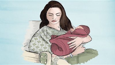 «لو إنتي أم جديدة» 5 نصائح للمرأة المصابة باكتئاب ما بعد الولادة 