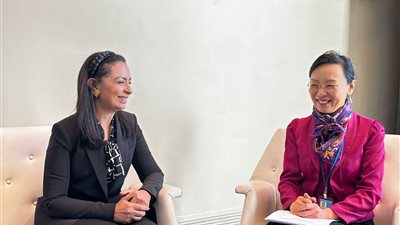 مايا مرسي تطالب بتمكين النساء وتحقيق المساواة بمجالات الابتكار والتطور التكنولوجي