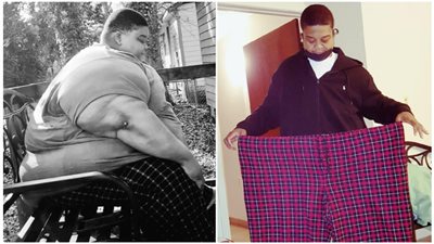 «فقد 180 كيلوجرام» رجل أمريكي ينتصر على السمنة خلال 4 سنوات بمفرده