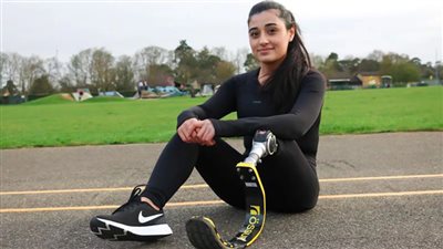 ديما الأكتع| فقدت ساقها في الحرب فشاركت في سباقات الجري لجمع التبرعات