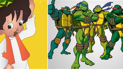 منها «بكار وسلاحف النينجا» مسلسلات كرتون خالدة في رمضان