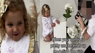 «جوزيف الوسيم» أم تتعرض للهجوم بعد تشغيل ابنها في عروض أزياء حريمي