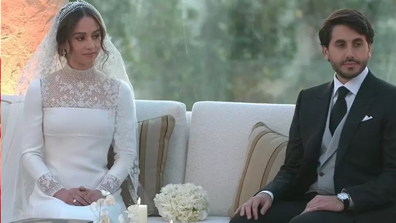 زفاف الأميرة إيمان
