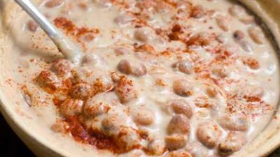 على سفرة رمضان 2023| طريقة مثالية لعمل الفول بالطحينة