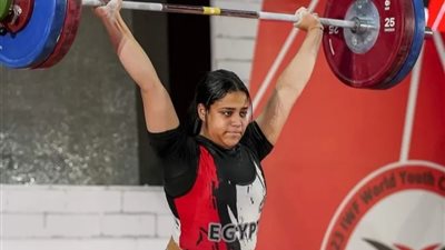 رحمة أحمد تخطف 3 ميداليات في بطولة العالم لرفع الأثقال