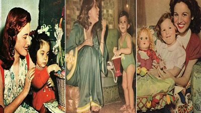«يا محلى البنات» الأمومة تجمع نجمات الزمن الجميل مع بناتهن بصور نادرة