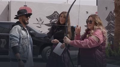 رعب «نهال عنبر» على ابنها حسام في مقلب الغسالة مع رامز جلال 