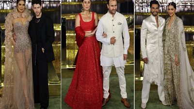 «عائلات بوليوود» تجتمع في أمسية ثقافية في مدينة مومباي الهندية