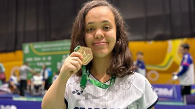 ياسمينة عيسى تخطف ذهبية «البرازيل الدولية» للريشة الطائرة لذوي القدرات الخاصة 