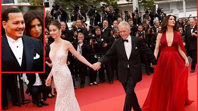 جوني ديب يعود منتصرًا على السجادة الحمراء لمهرجان كان في نسخته الـ 76 