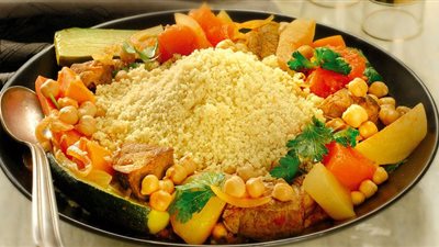 طريقة عمل الكسكسي بالخضار بوصفة سهلة