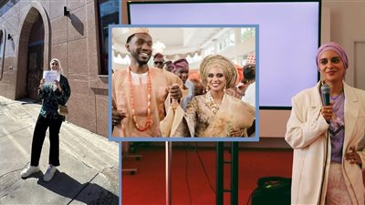 رنا عبد الحميد مصرية رفعت الآذان في نيويورك لأول مرة (حوار)