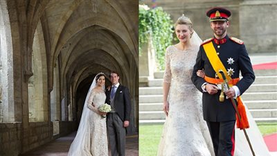 إيلي صعب يتألق بفساتين الملكات والأميرات قبل رجوة آل السيف (صور)