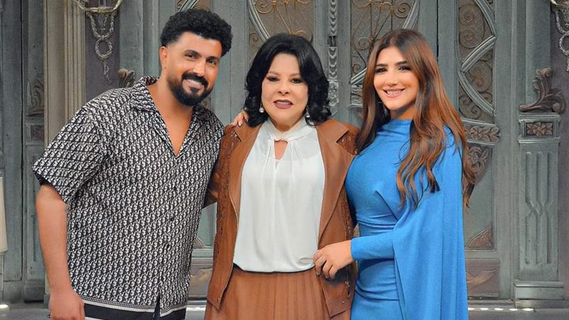 مي عمر ومحمد سامي