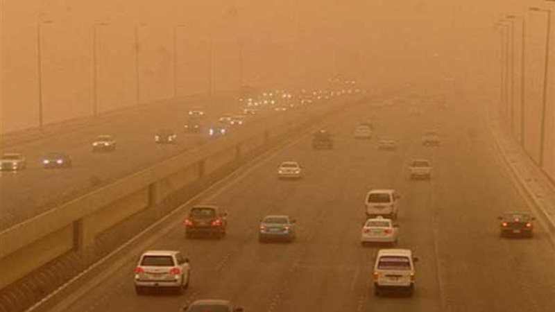 عاصفة ترابية مصر