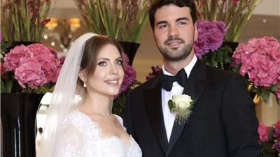 بلمسة عربية ساحرة | بطلة «التفاح الحرام» تحتفل بزفافها (صور)