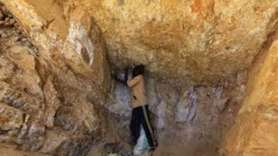 حلم البحث عن الكنوز المفقودة| الآثار تقتل عاملين في حفرة بأطفيح