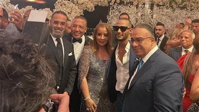 محمد رمضان يشعل الأجواء بحفل زفاف إبنة الكاتب الصحفي خالد صلاح «فيديو وصور»