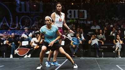 هيمنة مصرية على بطولة العظماء الثمانية للإسكواش| هانيا الحمامي vs نوران جوهر