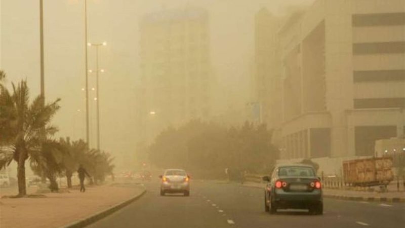طقس اليوم رباح واتربة