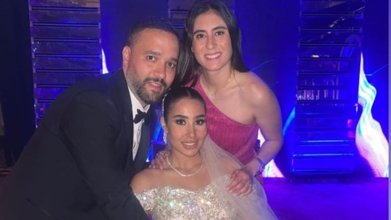 نور الشربيني في حفل