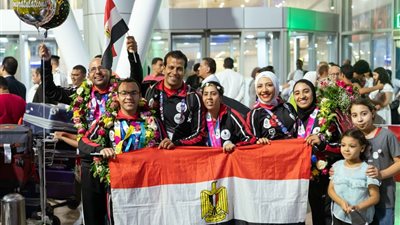 استقبال حافل من المصرية للاتصالات WE لأبطال بعثة الأولمبياد الخاص المصري