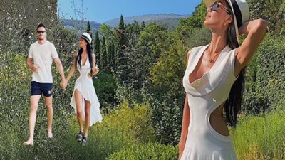 إطلالة ملائكية للنجمة نيكول شيرزينجر بعد إعلان خطبتها بعمر الـ 45 عامًا 