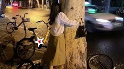 «تحضن أشجار الشوارع» صينية تُثير الجدل: برتاح من جوايا