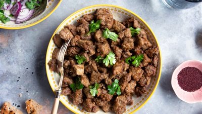 طريقة عمل كبدة حجازي من المطبخ السعودي