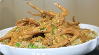 طريقة عمل الأرز بالحمام بصوص المشروم في المنزل