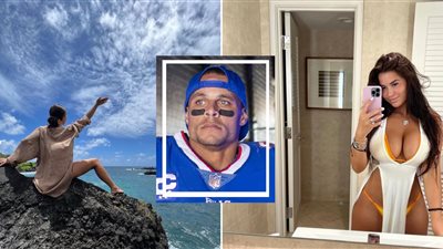 زوجة لاعب كرة قدم شهير تصدم الجماهير بصور عارية من هاواي 