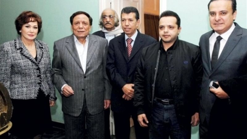 عادل امام ومحمد هنيدي