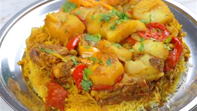 طريقة عمل مدفون الدجاج من المطبخ الخليجي