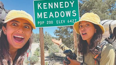 مغامرتان من السعودية والكويت في رحلة من المكسيك إلى كندا سيرًا على الأقدام