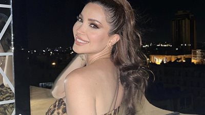 نسرين طافش بإطلالة مثيرة بالتايجر في أخر ظهور لها (صور)