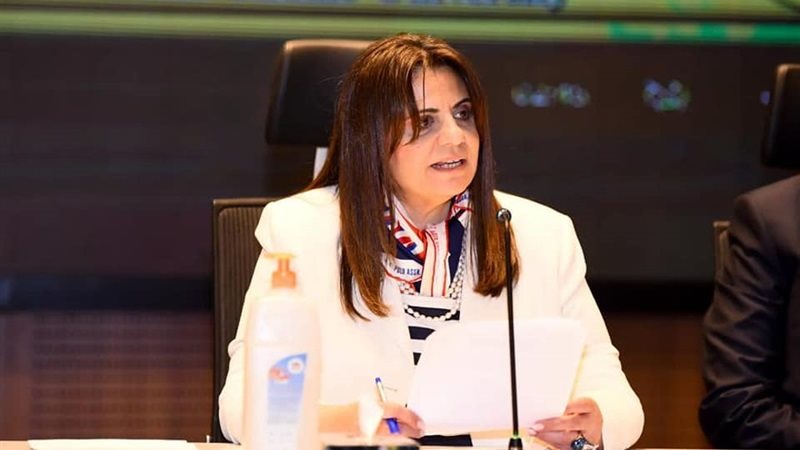 سها جندي وزيرة الدولة