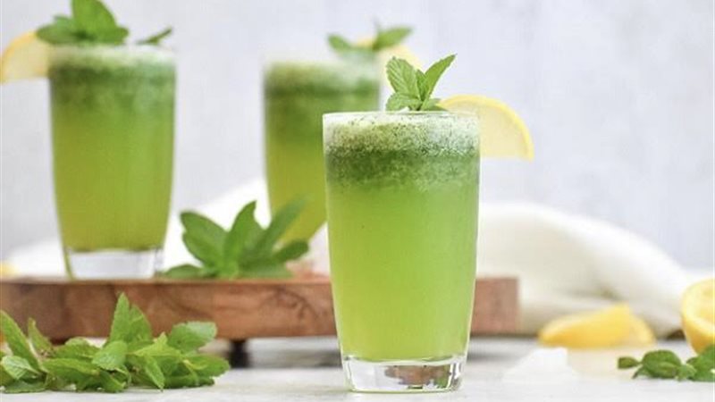ليمون بالنعناع والصودا