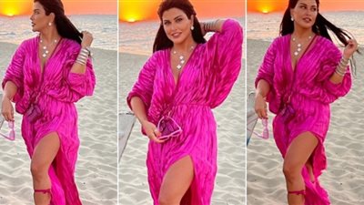 جومانا مراد تستوحي إطلالتها من «باربي» بفستان سعره 14 ألف جنيه